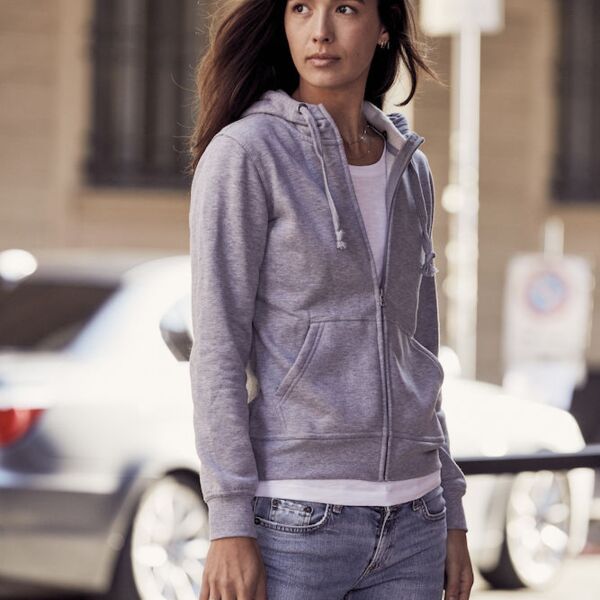 Basic Hoody Full zip Women Thumbnail