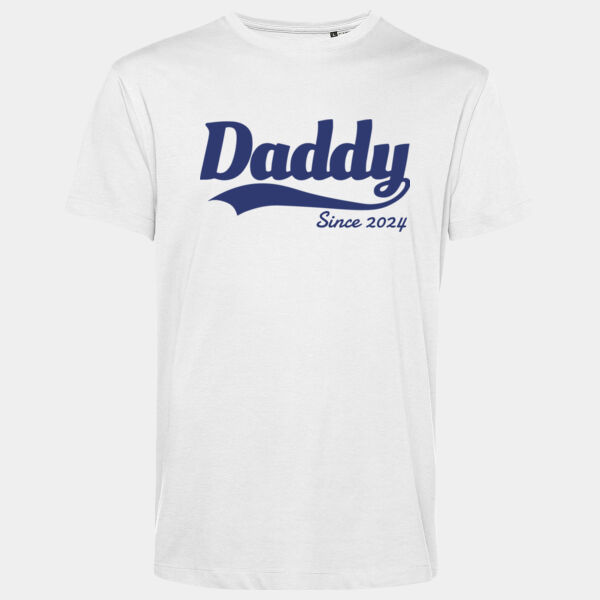 Daddy Since2024 - T-paita (luomu) Thumbnail